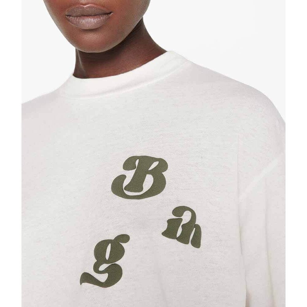 Anine Bing Ashton Vintage Cream Bing Tee Size Small - Picture 2 of 14